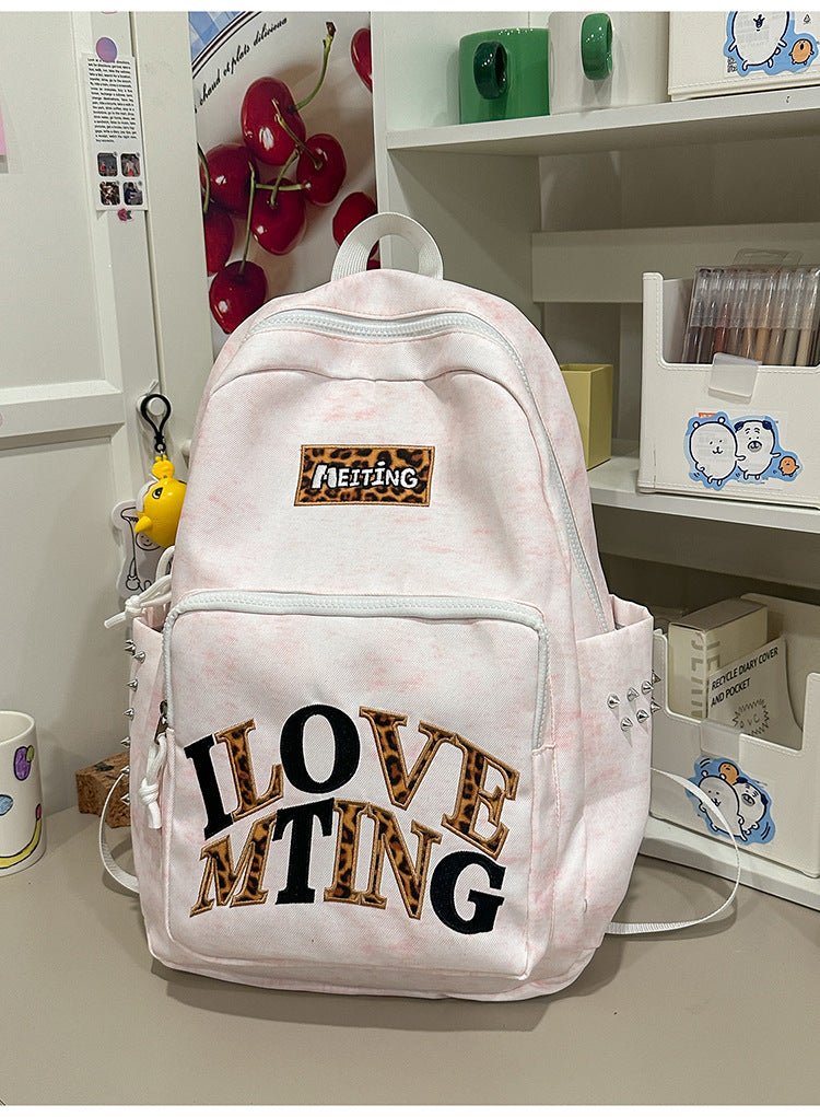 Chic lässiger Canvas-Rucksack Brehn