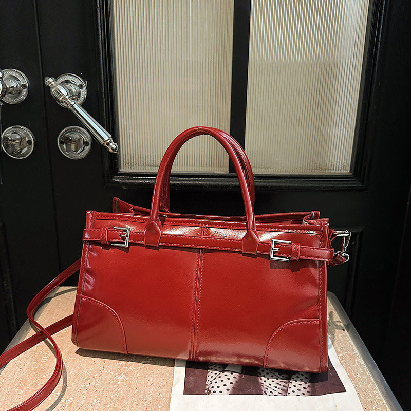 Strukturierte Handtasche