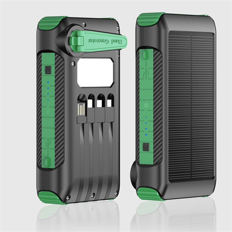 Solar Ladegerät mit Integrierter Taschenlampe Brehn