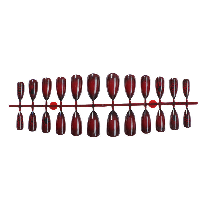 Kunstnagelset mit elegantem länglichen Design Brehn