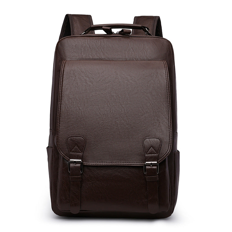 Stylischer Kunstleder-Rucksack Brehn