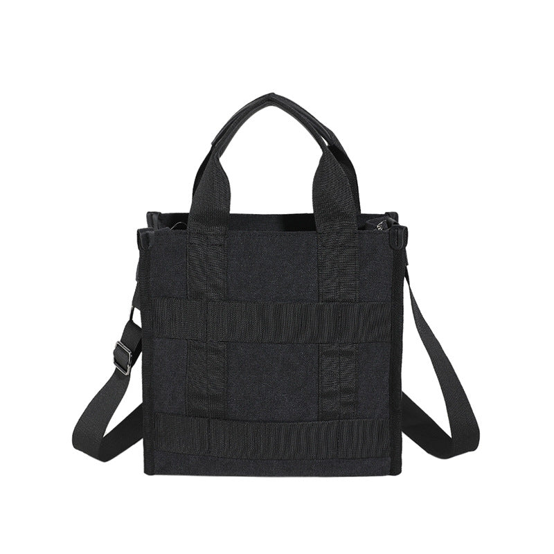 Vielseitige Canvas Schultertasche Brehn