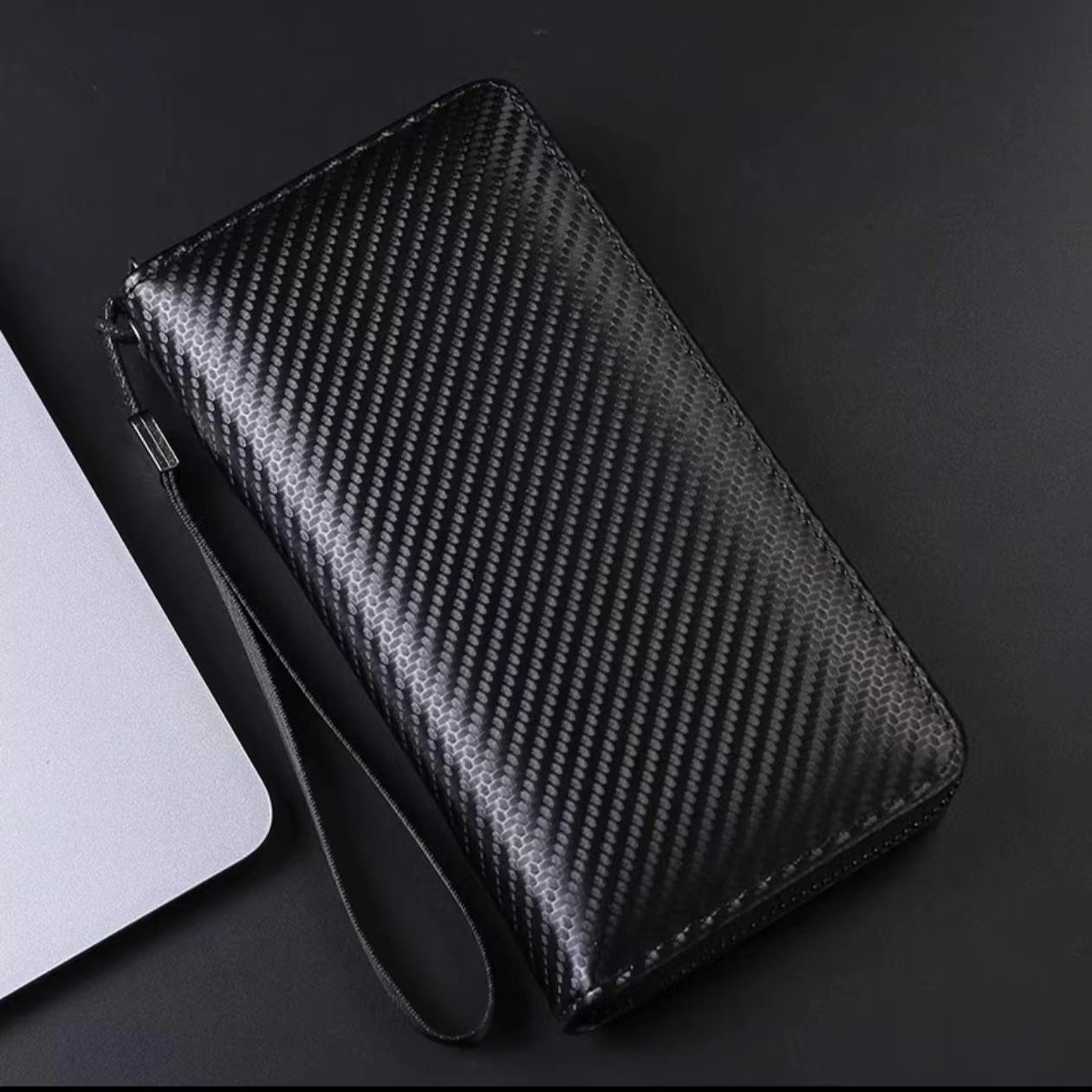 RFID-blockierende Leder-Brieftasche Brehn