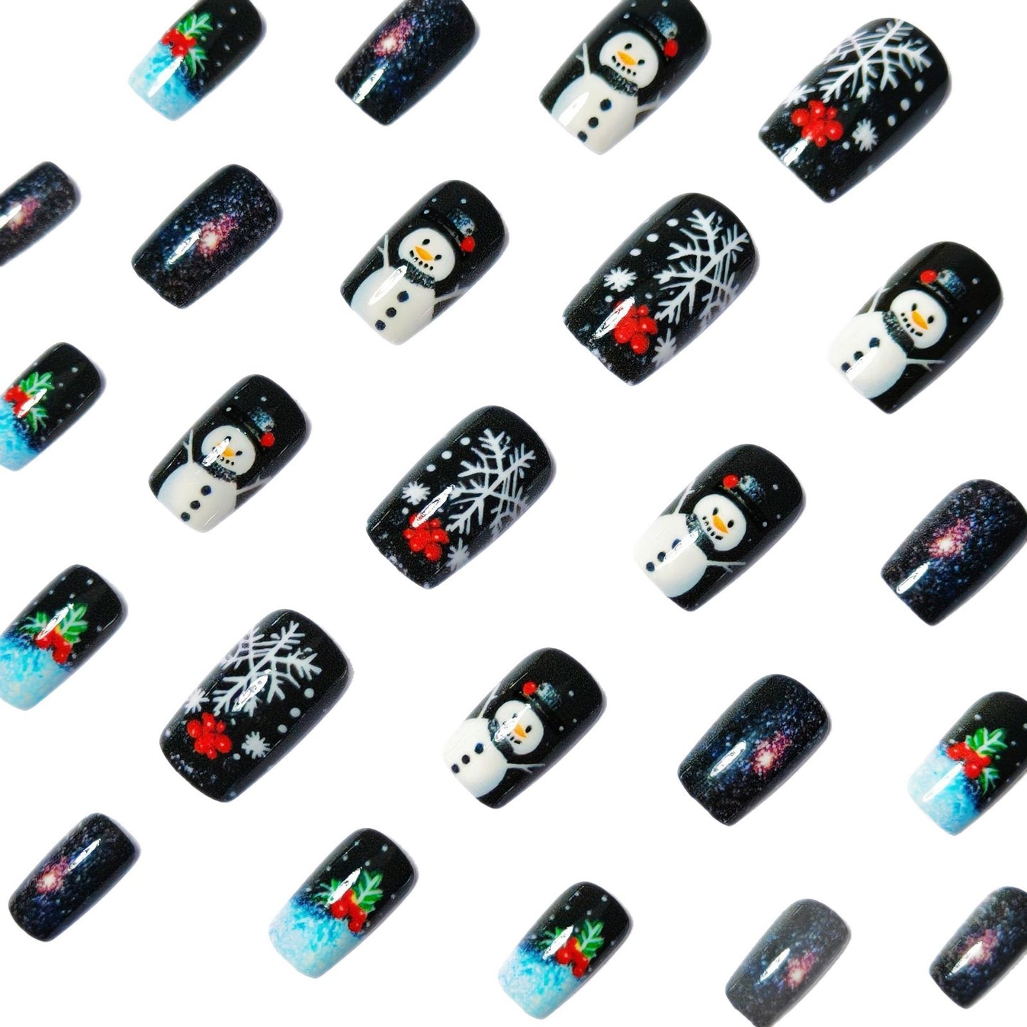 Winterliche Nagelkunst Brehn