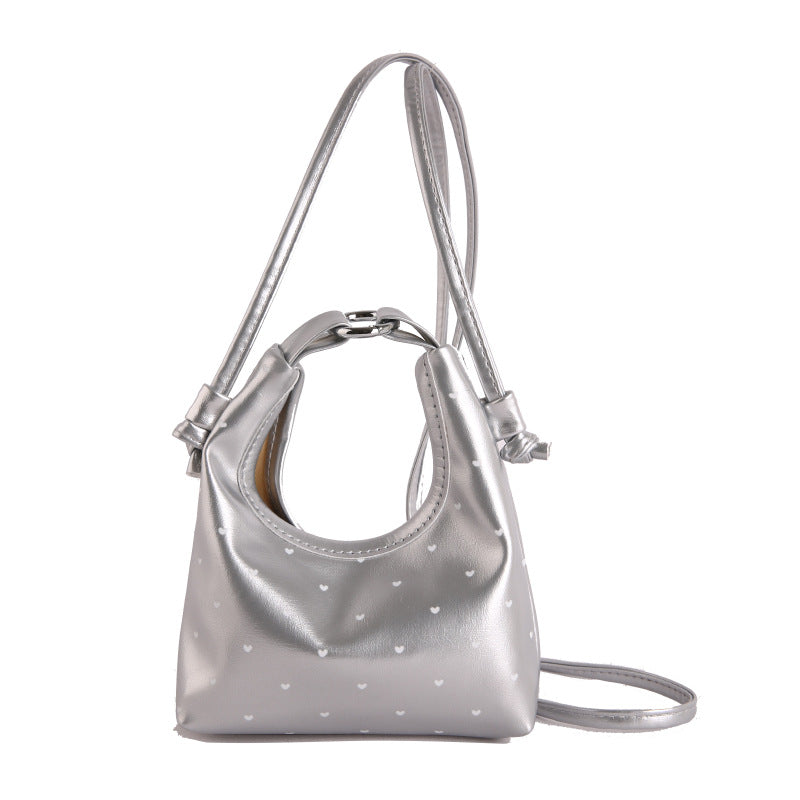 WoCute Herz-Muster Mini Schultertasche Brehn