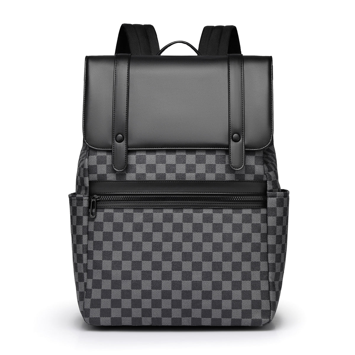 Moderner Karierter Muster Rucksack Brehn