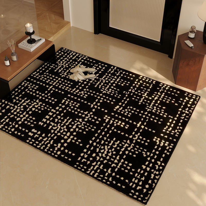 Geometrisch gemusterter Teppich