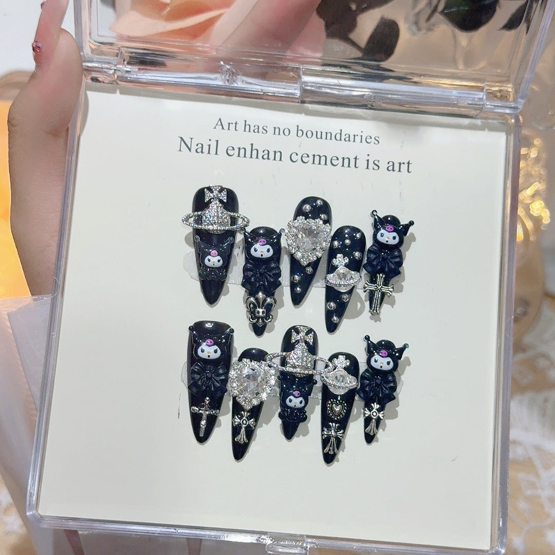 Künstlerische Gel-Nagelspitzen