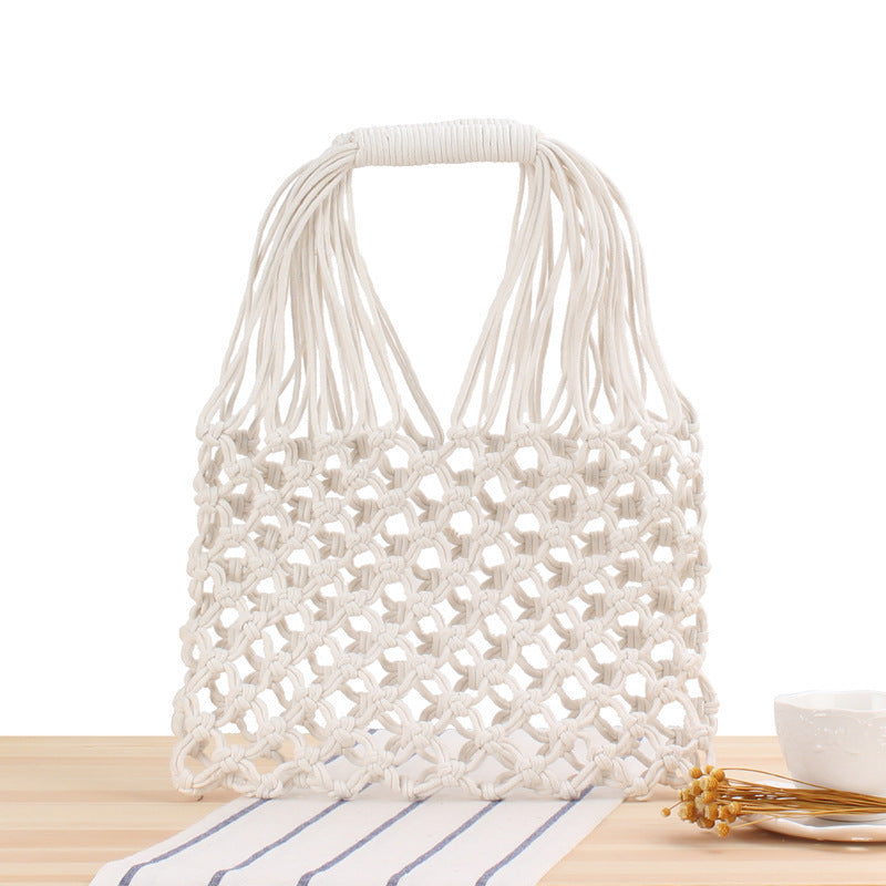 Modische Netzstruktur-Shopper Tasche Brehn