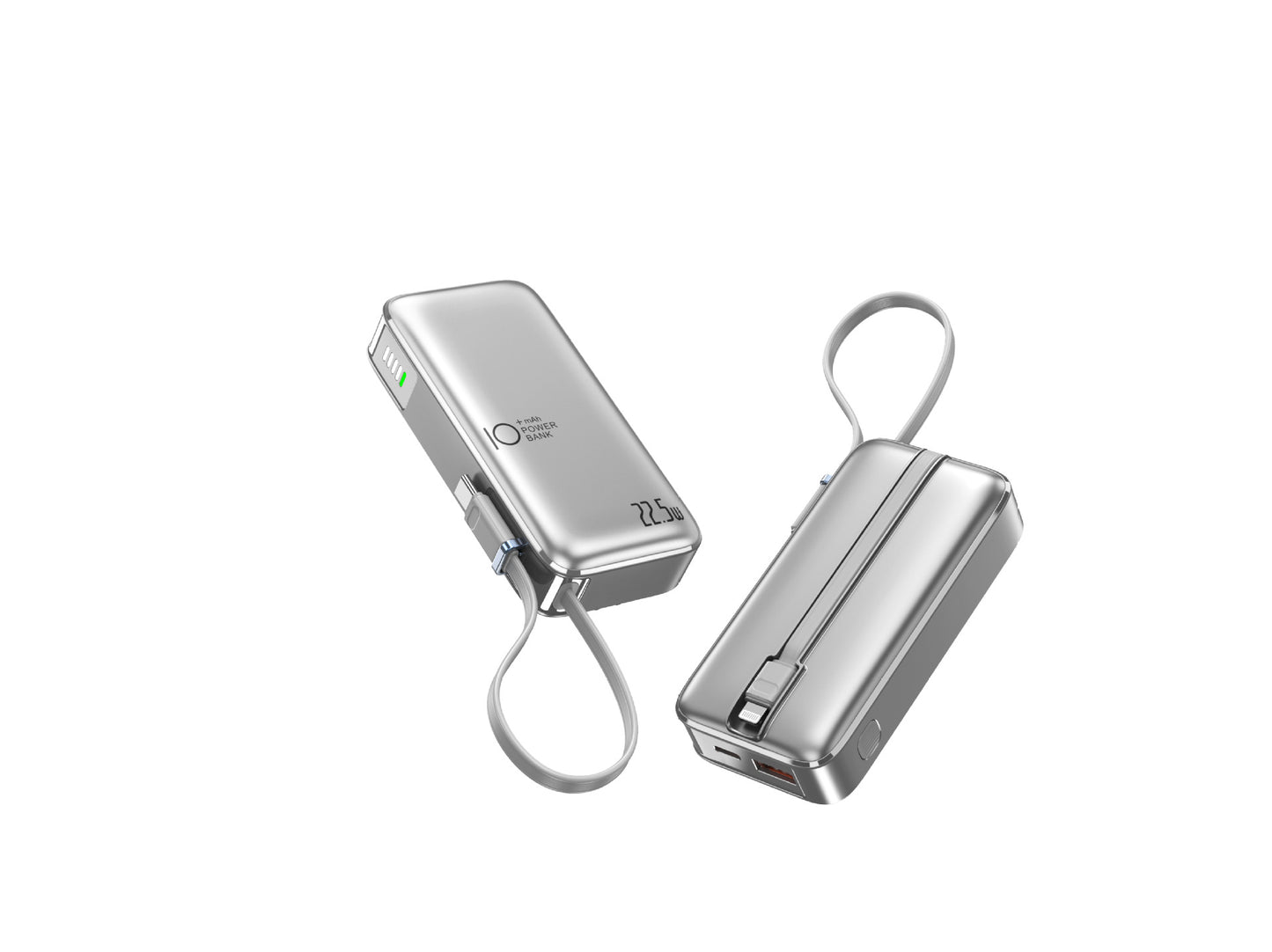 Tragbare Powerbank mit Schneller Usb-C Ladefunktion und Integrierter Led-Anzeige Brehn