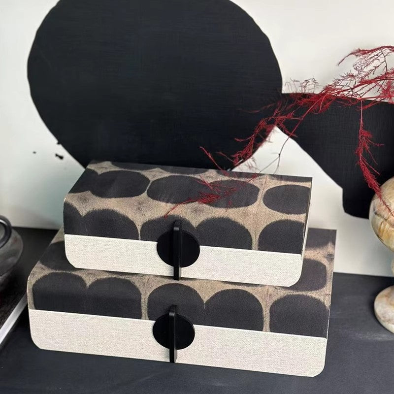 Elegante dekorative Aufbewahrungsbox-Set