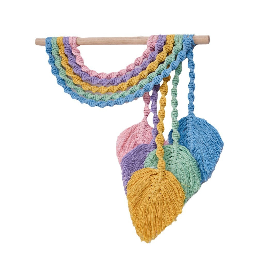 Macramé Wand Kunst Aufhängung Dekor