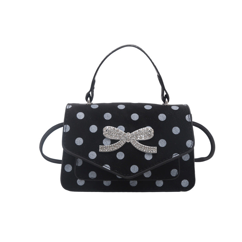WoElegant Polka Dot Handtasche Brehn