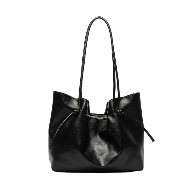 Lässige Zugband-Shopper-Tasche