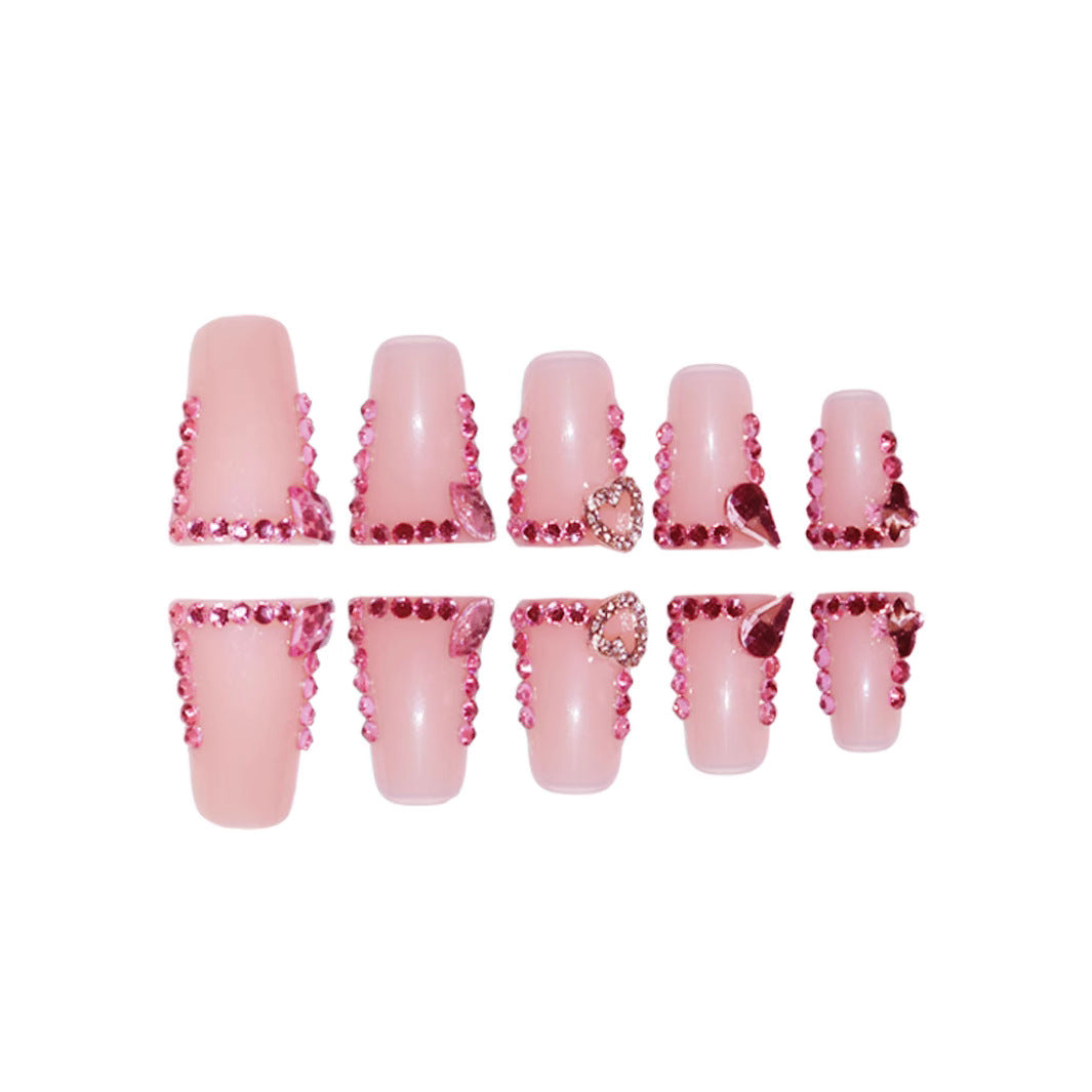 Glamouröse 3D Nagelkunst Brehn