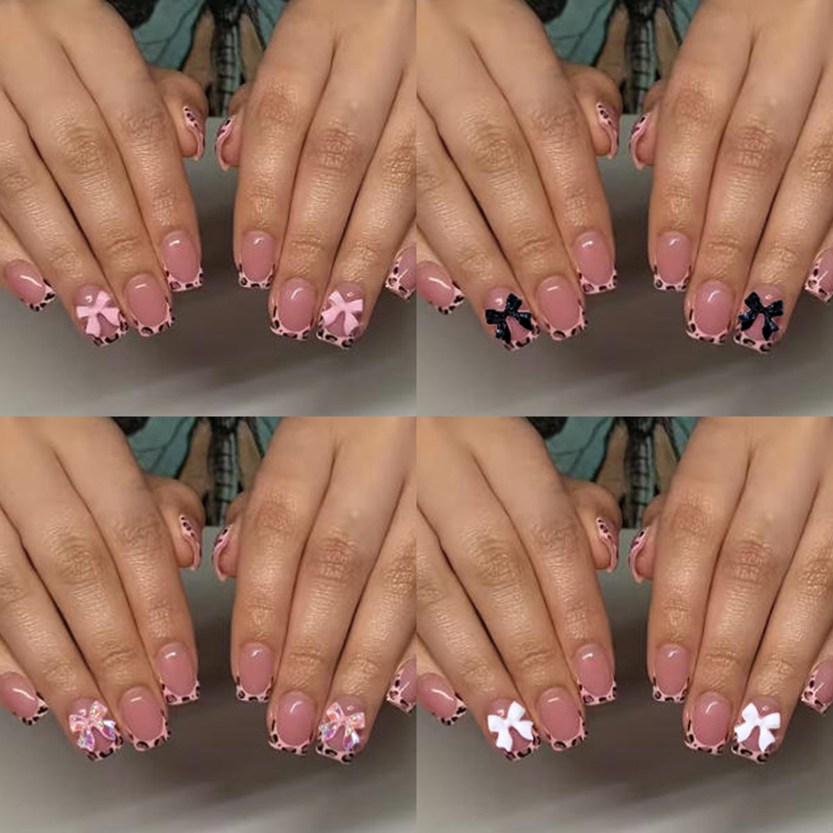 Dekoratives Faux-Nagelkunst-Set Brehn