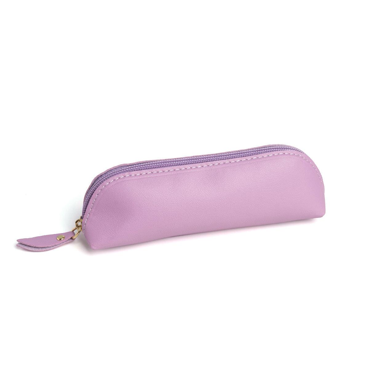 Premium Leder Reißverschluss Bleistift Etui Brehn