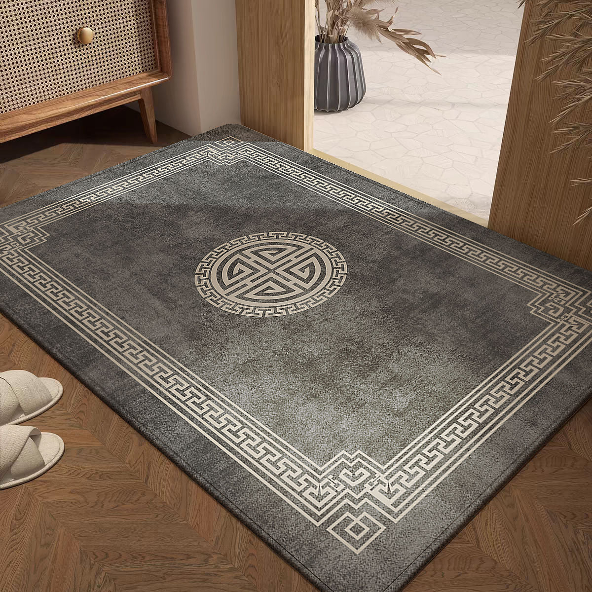 Elegante geometrische Design-Teppich