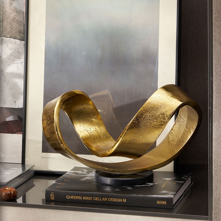 Abstract Metallic Centerpiece