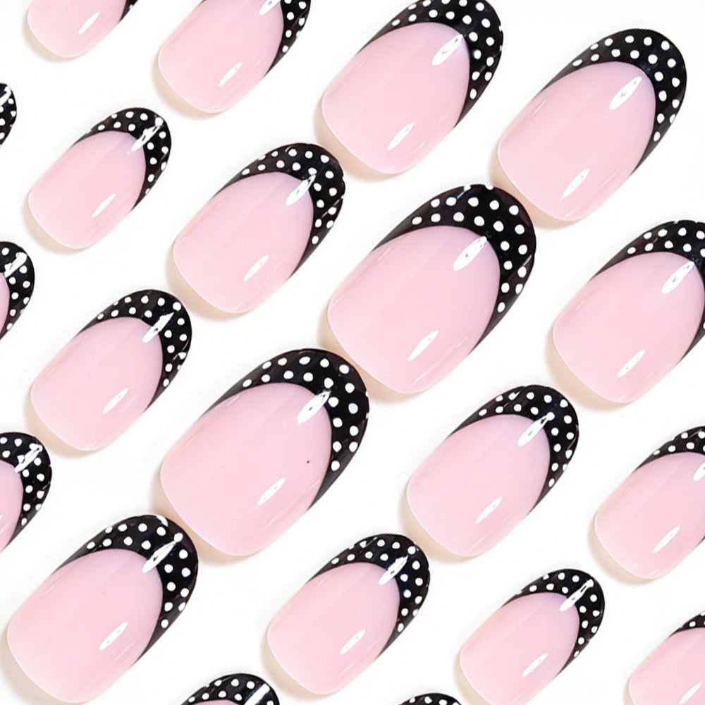 Designer French Tip Nail Art Brehn