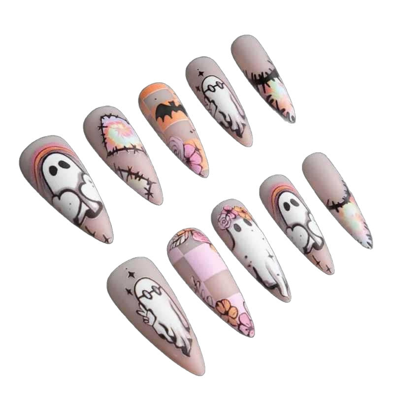 Künstlerisches Halloween-Themen-Nagel-Set Brehn