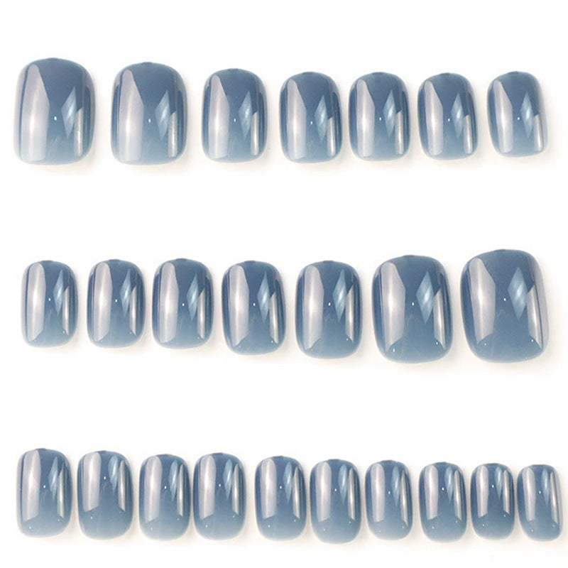 Glänzendes Press-On-Nagelset mit funkelndem Finish Brehn