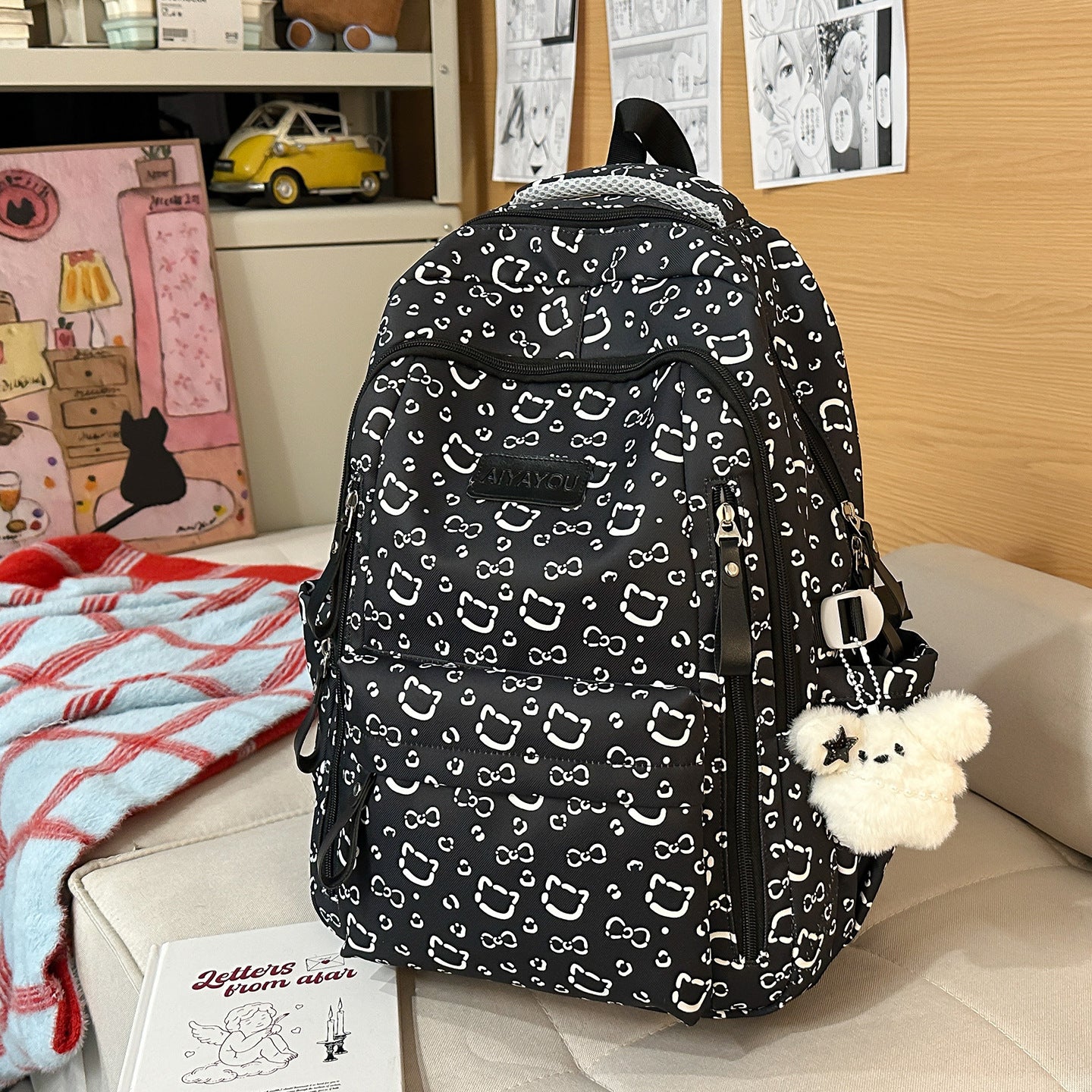Verspielter Bedruckter Rucksack