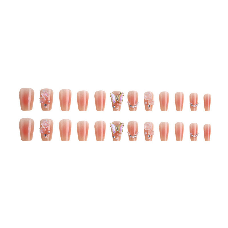 Dekoratives Press-On-Nageldesign-Set