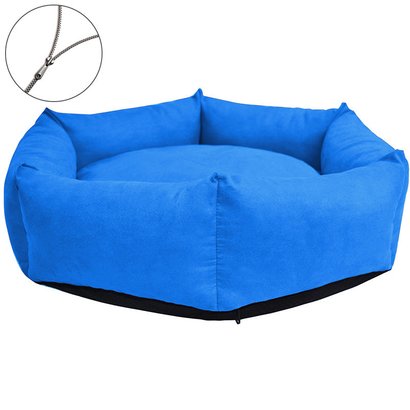 Plüsch Nest Hundebett
