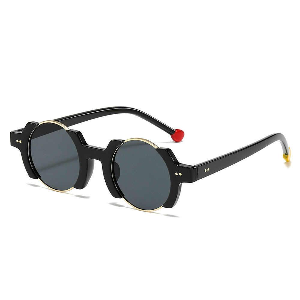 Einzigartige geometrische Rahmen-Sonnenbrille Brehn 1787812353