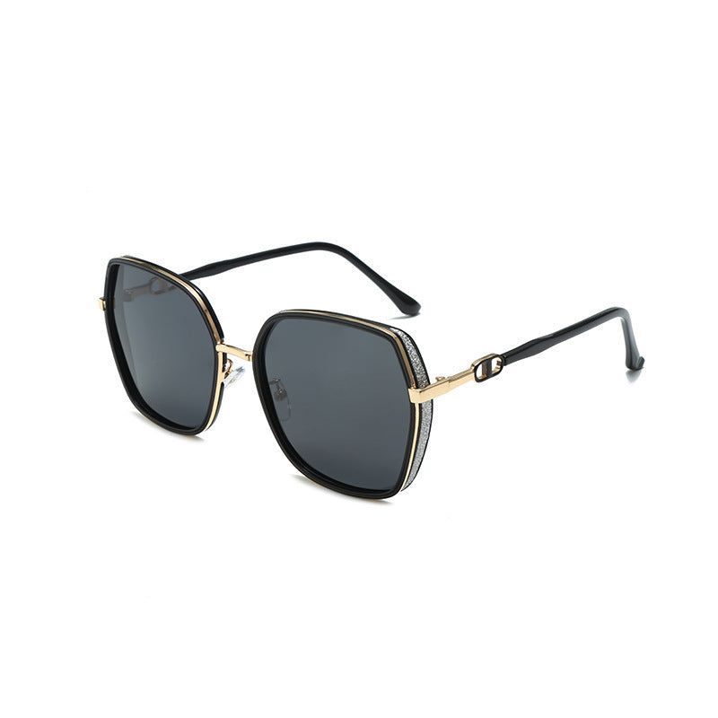 Damen luxuriöse quadratische Sonnenbrille Brehn