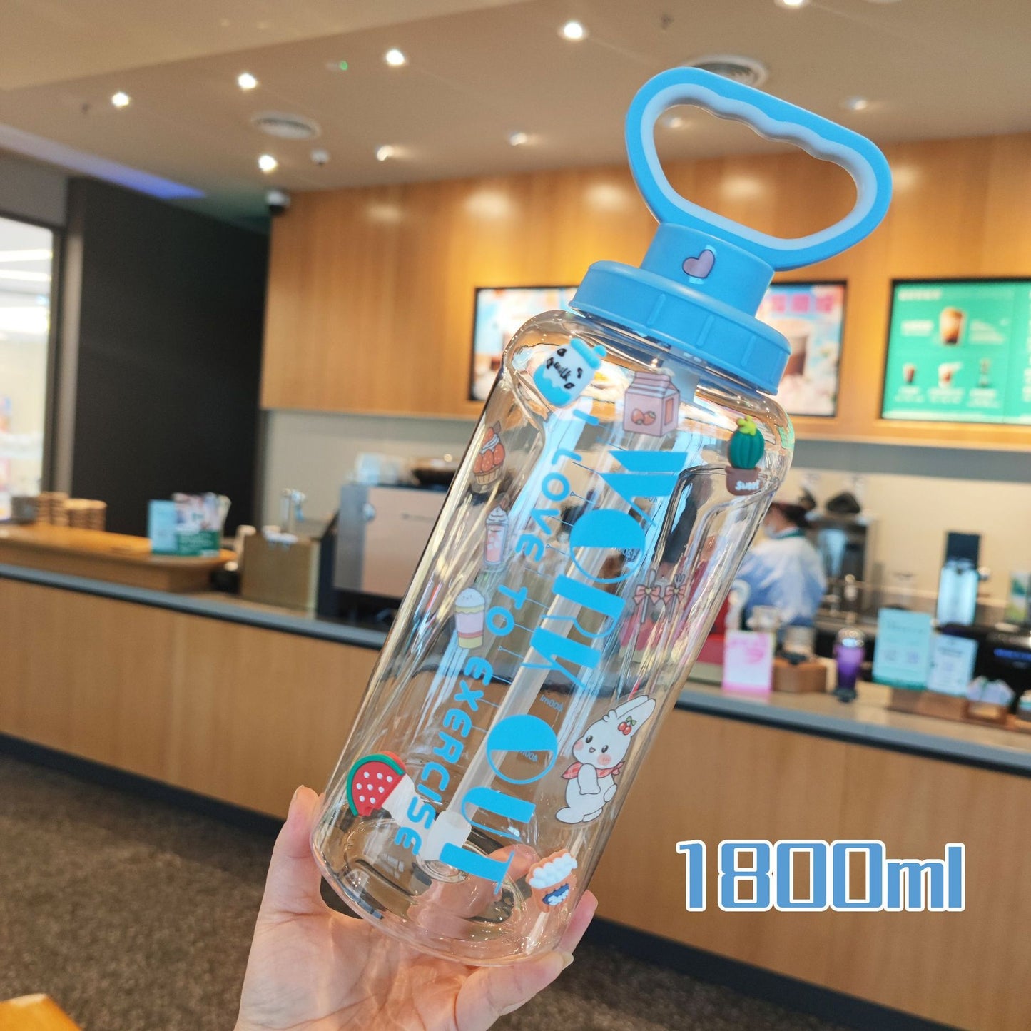 Damen Kreative Motivations-Trinkflasche Brehn