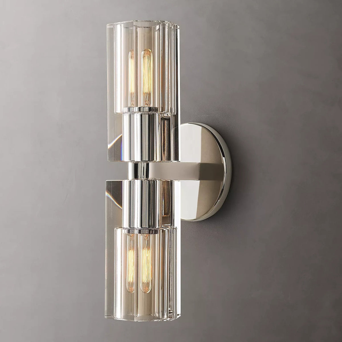 Moderne Kristall Wandleuchte
