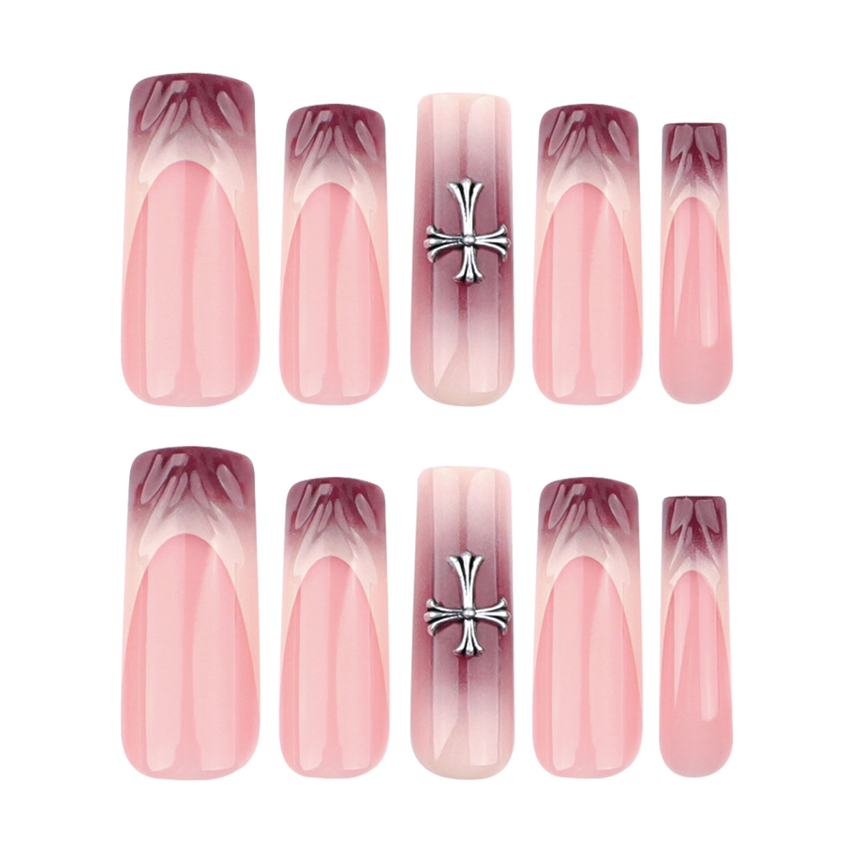 Kunstvolle Gel-Nägel im Glamour-Stil Brehn