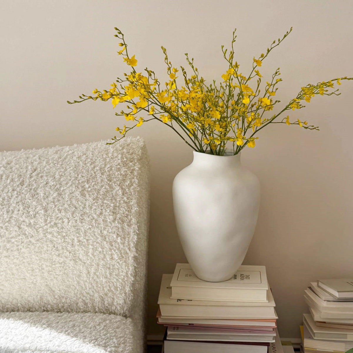 Elegante große Keramikvase
