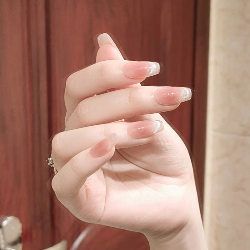 Glänzende French Tip Press-On Nägel Brehn 1789388697