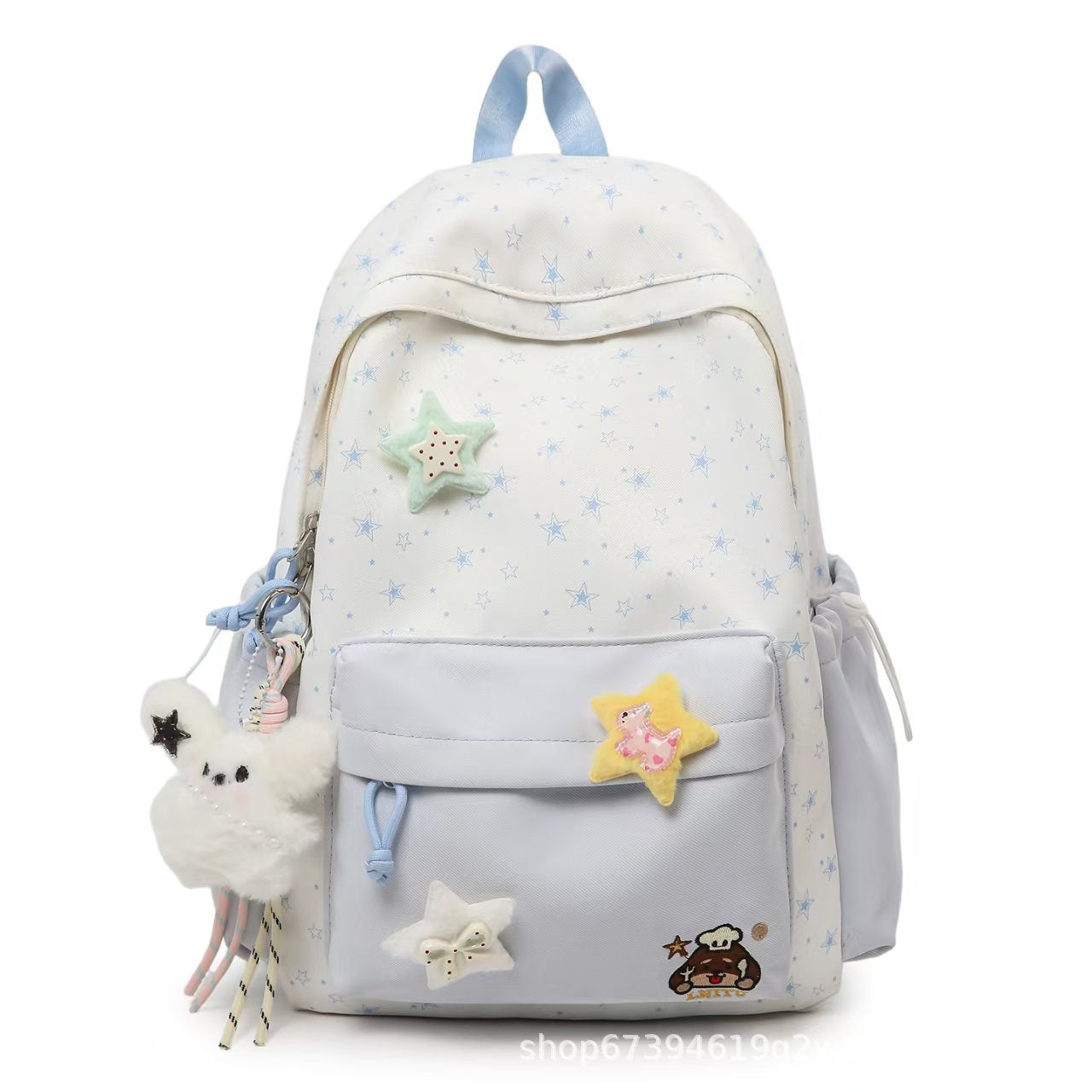Stern-themed Plüsch-Rucksack Brehn