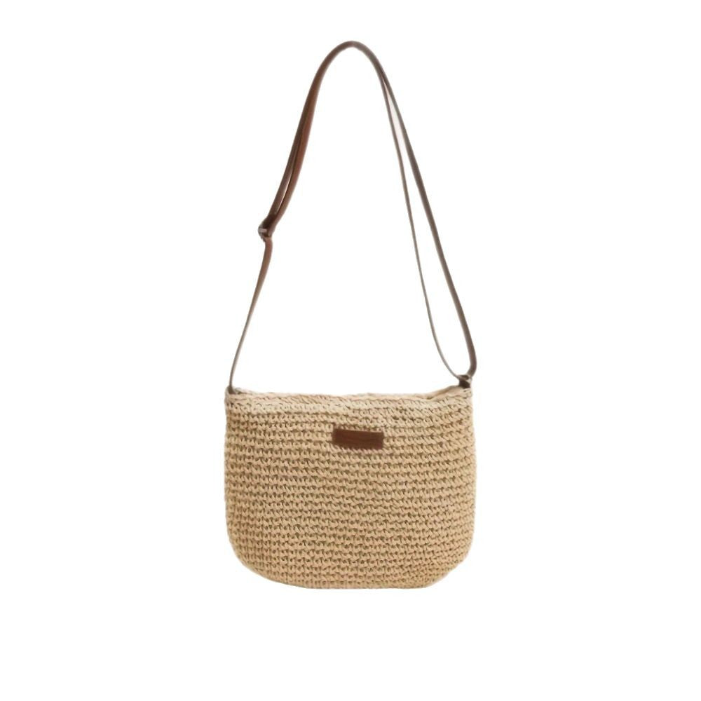 Handtasche Aus Hochwertigem Makramee mit Gepolstertem Schulterrie Brehn