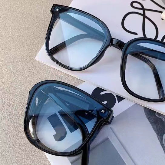 Damen trendige Sonnenbrille mit einzigartigem Facettenrahmen Brehn