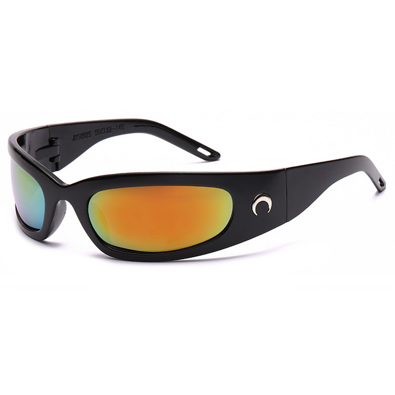 Elegante transparente Schutz Sonnenbrille