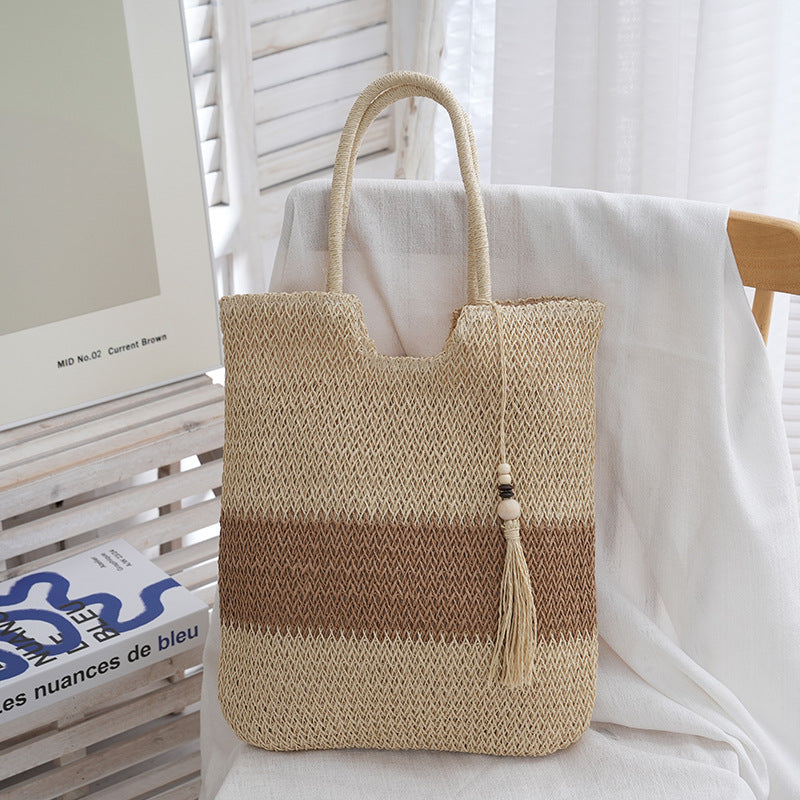 Stilvolle Handtasche Aus Geflochtenem Material Brehn