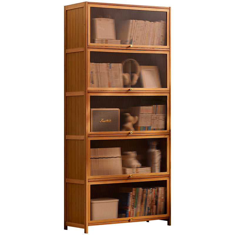 Bücherregal Mit Transparenten Glastüren Und Stabilen Ablageflächen Brehn