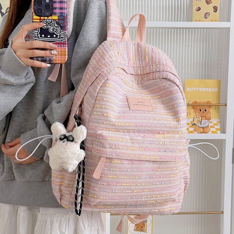 Texturierte Webe-Rucksack