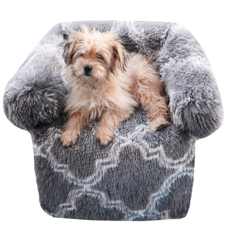 Luxuriöses Plüsch-Hundebett Sofa