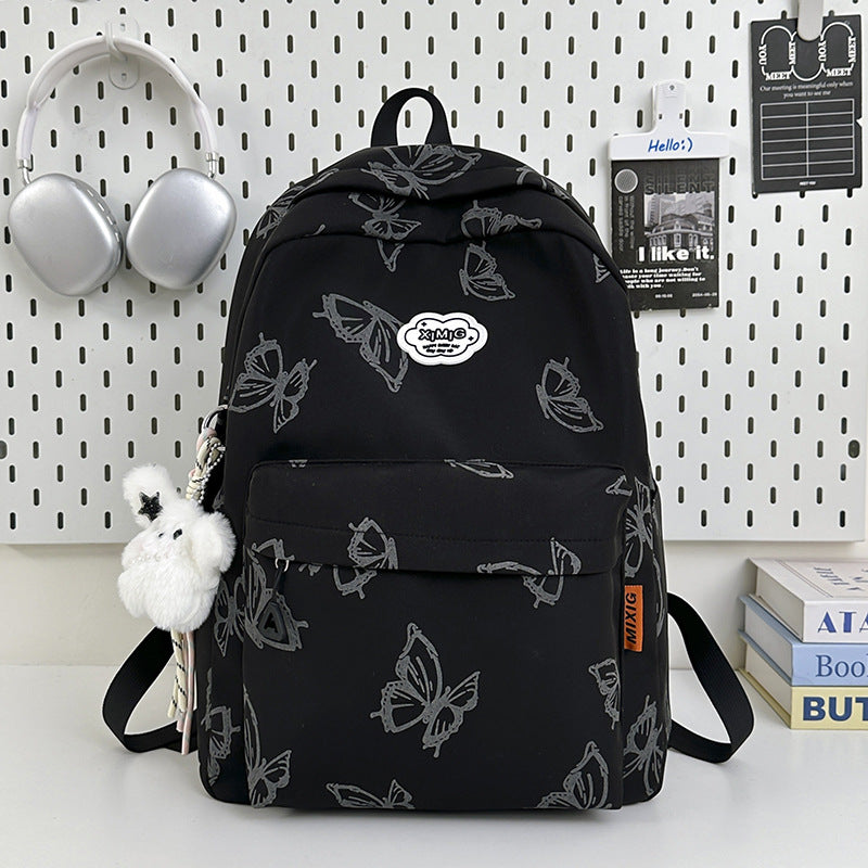 Schmetterlingsdruck Legere Schul-Rucksack
