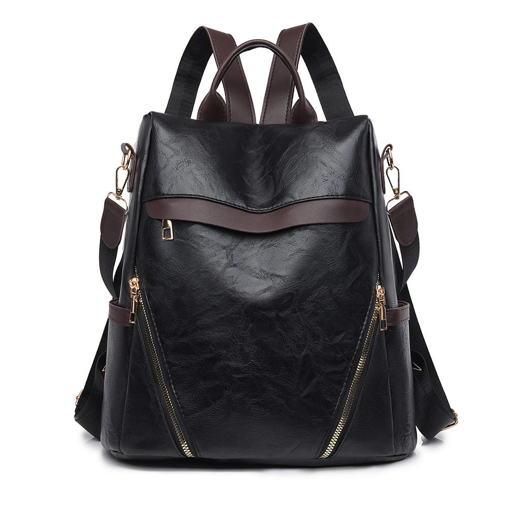 Multifunktionaler Leder Rucksack Brehn