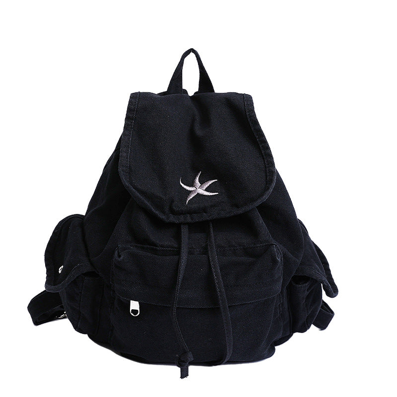 Canvas Kordelzug-Rucksack