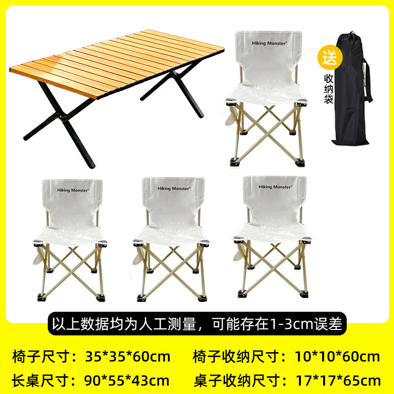Faltbare Campingstühle Set Brehn