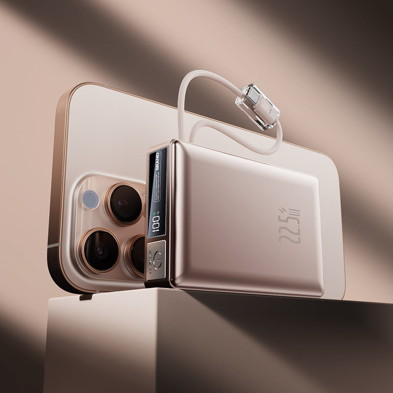 Ultra-schlanke Powerbank mit Schnellladefunktion Brehn