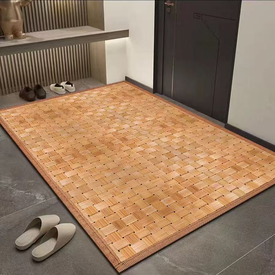 Bamboo Texturierten Fußmatte